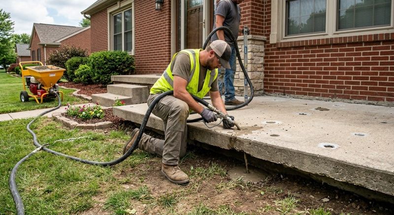 Concrete Leveling in Columbus, OH