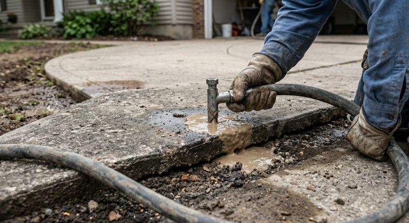 Driveway Slab Lifting in Denver, CO
