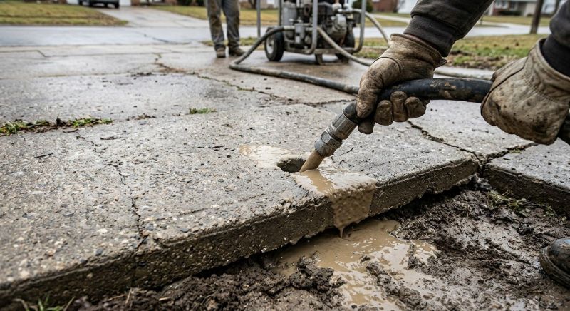 Driveway Slab Lifting in Corpus Christi, TX