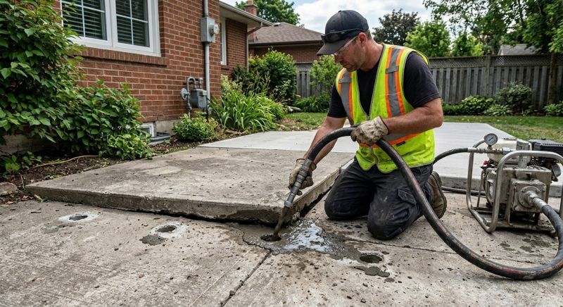 Garage Settling Repair in Des Moines, IA
