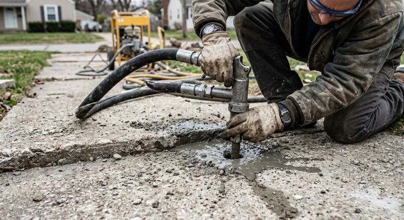 Sidewalk Raising in Denver, CO