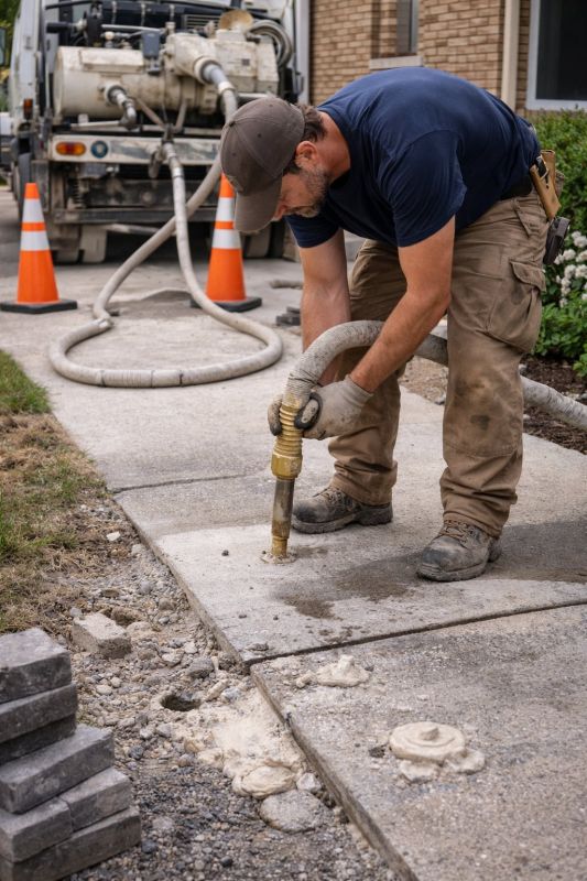 Sunken Sidewalk Repair in San Antonio, TX